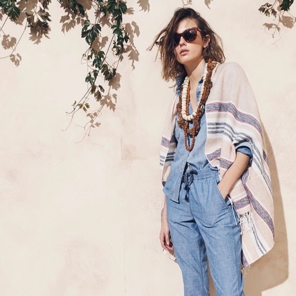 J. Crew Jackets & Blazers - NWOT J. Crew Summerweight Cape Scarf